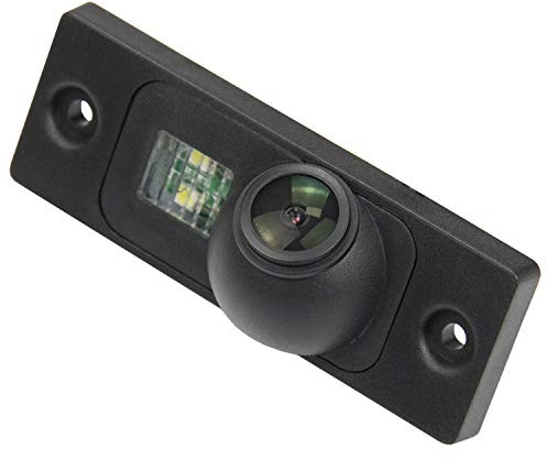 Misayaee HD 1280x720P Rückfahrkamera Nachtsicht Parkplatz wasserdichte Kamera für Caddy MK4 / für Golf 4 R32 / für Passat B5 B6 / für Golf IV/für Plus/für Sharan/für Touran T5 / für Superb I