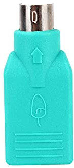 Sharainn Adaptador convertidor, convertidor USB para Teclado USB pequeño y Ligero para computadora portátil para conectar el Mouse PS2 al Puerto USB