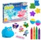 CRAZE INKEE Calendario De Adviento con Juguetes, Calendario De Adviento con Bombas De Baño para Niños Inkee Bath Fun, Juguetes para la Bañera, 24 Sorpresas para Navidad