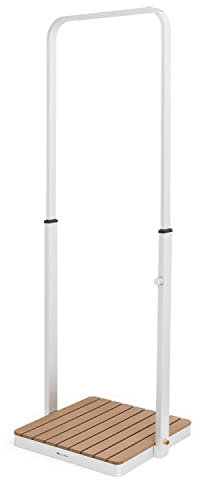 blumfeldt Doccia da Giardino, Doccia Esterna Giardino con Soffione Doccia Regolabile, Doccia da Giardino Esterno e Piscina con Corpo in Alluminio, Impermeabile, Resistente al Gelo e ai Raggi UV