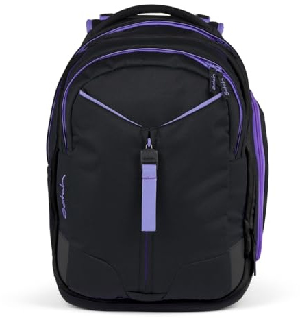 Satch Match Schulrucksack Purple Phantom