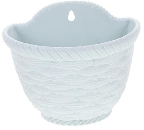 TINEASUR Vasi Sospesi Decorativi Plastica Per Piante Grasse Fioriera Per Balcone e Giardino Facile Da Appendere Elegante e Salvaspazio