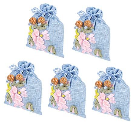 SOLUSTRE 10stücke Kreative Baumwoll Drawstring Geschenktaschen Für Party Multifunktionale Aufbewahrungssäcke Für Kleine Gegenstände Und Lebensmittel