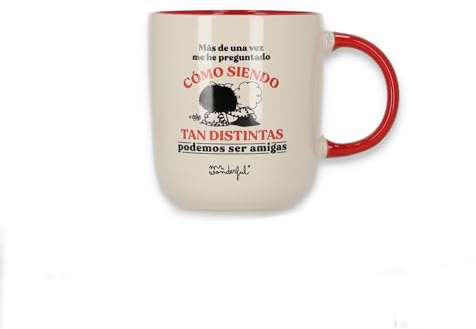 Mr. Wonderful - Taza Mafalda - Cómo siendo tan distintas podemos ser tan amigas