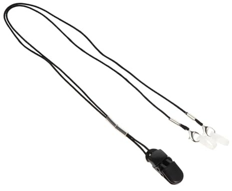 Beaupretty Hearing Aid Protector Lanyard Adjustable Bte Strap for Hearing Aid Cord Anti Loss Hanging Strap with Extra Attachments Sweat and Fall Protection for Adults and Children