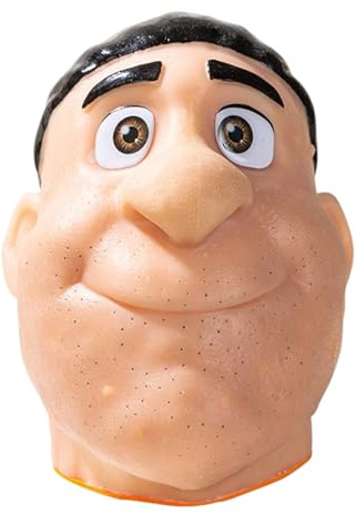 Toy Crusher, Pimple Crusher Games in the Shape of a Head | Fun Article for Jokes in the Office Plane School Home Desk Travel Waiting – Office Desk Classroom Home Party Birthday
