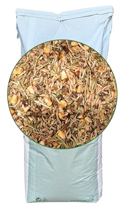 Luzernemüsli 25 kg – Strukturreiches Premium-Wildfutter für REH-, Rot- & Muffelwild | Mit Luzerneheu & Apfeltrester | Fördert Verdauung, Vitalität & Kondition | Ideal für Winter- & Frühjahrsfütterung