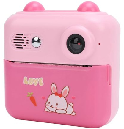 Fafeims Appareil Photo instantané 1080P avec Technologie D' sans Encre pour Les Artistes Créatifs et Les Amateurs (Pink)