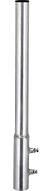 PremiumX Extension de Mât 70cm Ø 50mm - Embout de Mât en Aluminium pour Mâts d'Antenne et Paraboles Satellite