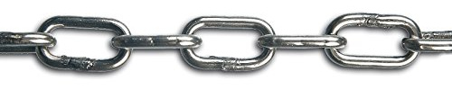 Chapuis BI6 Edelstahl-Kette 225 kg Durchmesser 6 mm Spule 25 m grau