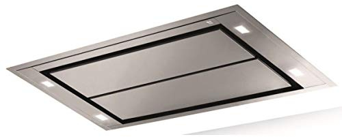 Hotte de plafond Roblin 6209271 - Hotte aspirante Intégrable - largeur 120 cm - Débit d'air maximum (en m3/h) : 650 - Niveau sonore Décibel mini. / maxi. (en dBA) : 39/57