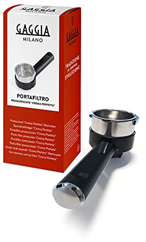 Gaggia KIT Portafiltro Originale Pressurizzato Crema Perfetta, Nero