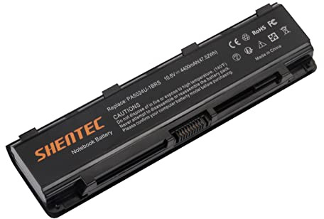 Shentec PA5024U-1BRS PABAS260 PABAS259 Akku für Toshiba Satellite C850 C850D C855 C855D C870 C875 L850 L850D L855 L870 L875 P875 P850 PA5109U-1BRS PA5026U-1BRS PA5023U-1BRS (10.8V 4400mAh)