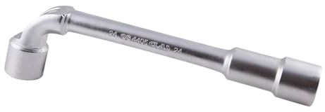 CLAS Equipements Rohrsteckschlüssel, 6-kant, 24 mm, CrV – OS 4405