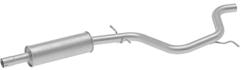 HELLA 8LC 366 026-331 Mittelschalldämpfer - Easy2Fit® Kit - mitte - zweiteilig - Set mit Anbauteilen