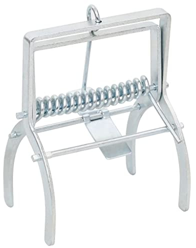 vidaXL Pièges à Taupes 4 pcs Argenté Acier galvanisé