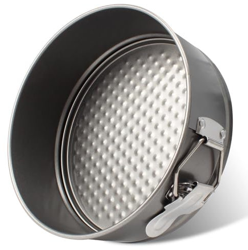 Sihuuu 7 Inch Cheesecake Pan, Springform Pan Set, Nonstick Leakproof Springform Pan for Mini Cheesecakes, Pizzas, Quiches