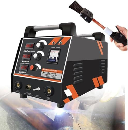 3600 W Processore per Cordoni Di Saldatura in Acciaio Inossidabile, Macchina per La Pulizia Dei Cordoni Di Saldatura Pulitore per Saldature Industriale per Saldature Tig, Mig, A Punti