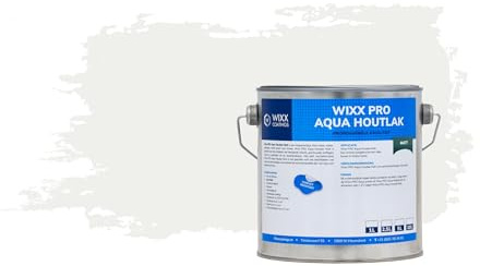 Wixx PRO Aqua Laque Bois Mat - RAL 9016 | Blanc trafic - 5L