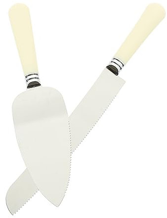 NAMOARLY 2piezas Palas Dentadas para Pan y Pasteles Cortador De Sándwiches Accesorios De Cocina Ligeros y Fáciles De Usar