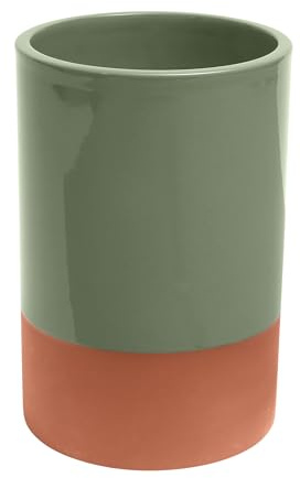 Dexam Sintra Glazed Terracotta Wine Cooler - Olive Green