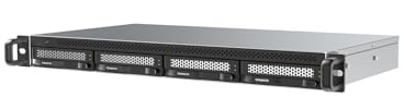 TERRAMASTER Box esterno per disco rigido D4-320U - 4Bay 1U Montaggio su rack USB 3.2 Gen2 10Gbps Type-C Storage USB esterno Chassis compatto Hot Swap Plug and Play (senza disco)