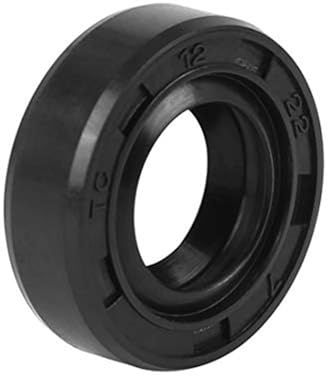 MEXWLOP Guarnizione for albero motore in gomma a doppio labbro TC, 12 mm x 22 mm x 7 mm, for auto Guarnizione dell'albero dell'olio