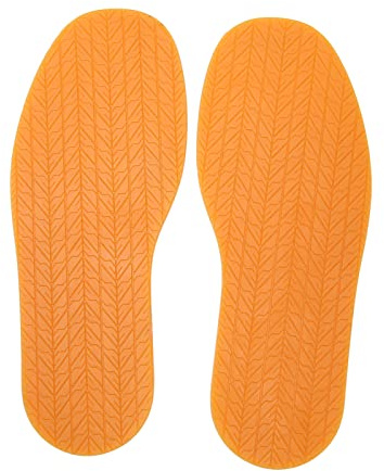 Reparación de zapatos sueles completo kit de bricolaje reducción de ruido anti -slip actividades interiores al aire libre caucho (Amarillo)