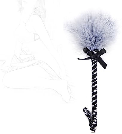 CYGzeon Plume Chatouilleur Fessée Paddle Sex Toy Moelleuse Flirt Massage SM Bondage Lit Érotique Retenues Cultures For Couples Débutants BDSM Jouets Sexuels Érotiques