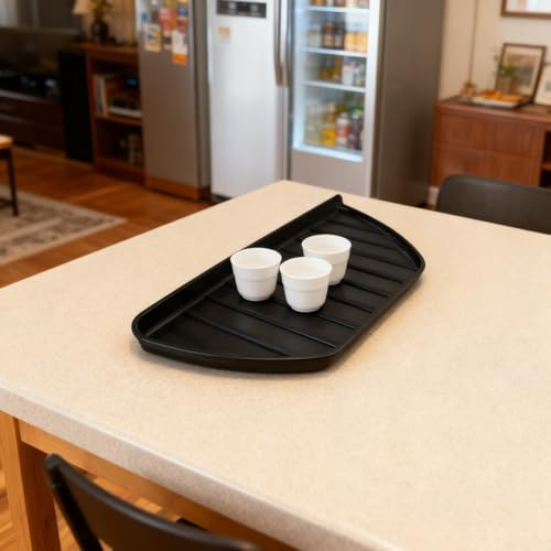 Plateau magnétique imprimé 3D pour réfrigérateur Kenmore et Amana avec aimants puissants intégrés pour une fixation stable, solution sanitaire pour attraper les gouttes d'eau
