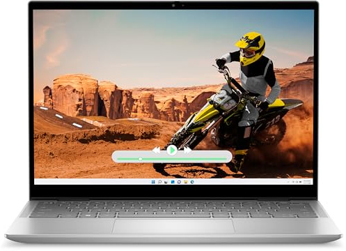 Dell Inspiron 14 7445 2-in-1 14” FHD+ Touchscreen, AMD R7-7730U, Radeon RX Vega 8, 1TB PCIe Gen 4.0x4 NVMe, 16GB DDR5, Fingerprint & SD Card Reader, WIFI 6E & BT 5.3, UK Keys, Windows 11 Pro (Renewed)