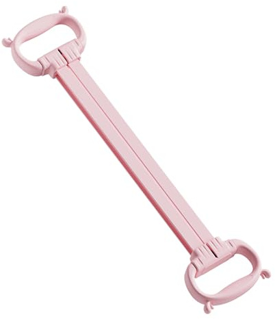 Banda de resistencia de silicona flexible con diseño de 4 fuerzas ajustables para entrenamiento de espalda y hombro para mujer, banda de ejercicio de silicona