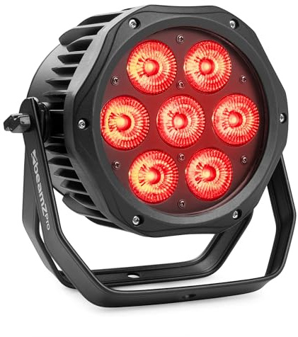 BeamZ BUVW123 LED BAR mit 12 UV/Warmweiß-LEDs - 40 W | Fertiges Gehäuse für den Außenbereich, einfache Bedienung, professionelle Installation, für Veranstaltungen im Freien
