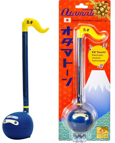 Otamatone Regular Ninja, Instrumento Musical Electrónico Japonés Sintetizador Portátil Sensibles al Tacto Musicales Instrumentos Regalo Niños Adolescentes Adultos Cumpleaños Juego Juguetes Geniales