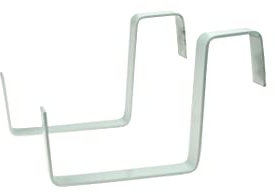 LOKUS 2 Stücke Blumenkastenhalterung Balkonkastenhalterung Halterung Balkonkasten IV [Weiß]