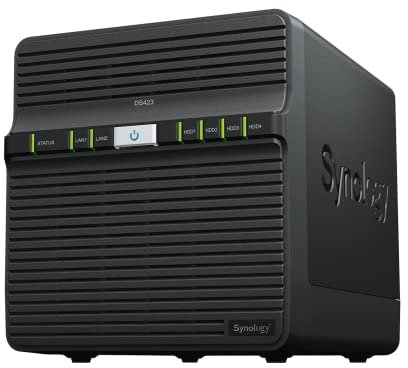 Synology DiskStation DS423 Box NAS desktop a 4 vani