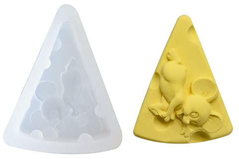 Moule En Silicone 2 Pièces De Cuisson Diy Bougie Au Fromage Mickey Mouse Moule En Gypse D’Aromathérapie Chocolat Moule À Sucre De Silicone
