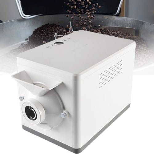 ZUMAHA Automatic Coffee Bean Roaster, Non-Stick Electric Nut Peanut Cashew Chestnuts Coffee Bean Roasting Machine, Adjustable Timing & Temperature,Uniform Heating