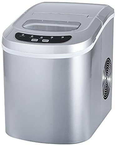 TEmkin Piccola Macchina per Il Ghiaccio Automatica Commerciale per cubetti di Ghiaccio per Uso Domestico, Macchina per Uso Domestico, Bar, caffetteria