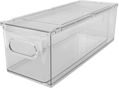 Cajones de Almacenamiento Apilables, Caja de Almacenamiento con Cajones, Organizador de Baño que Ahorra Espacio, Contenedores de Almacenamiento para Pasta de Dientes (3 litros)