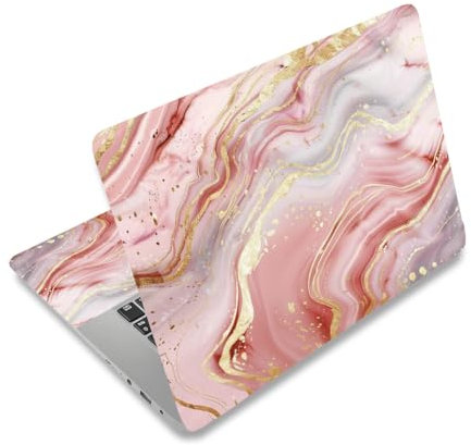 PLIGREAT 3 Autocollant en Vinyle pour Ordinateur Portable pour Clavier Ordinateur Portable Housse de Protection Film Décoratif pour Ordinateur Portable