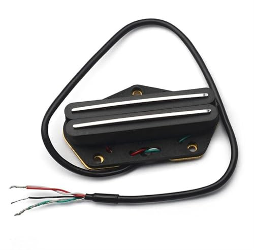 Humbucker Bridge Pickup Dual Coil Bridge Pickup Dual Rail Pickup Für TL E-Gitarre(Black)