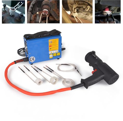 1500W Hand‑Held Electromagnetic Induction Heater,Magnetic Induction Heater,Portable Flameless Induction Heater,for Bolt Removal Rusty Screw Removing Tool