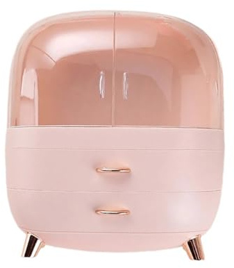 PURPLELILY Scatola portaoggetti per cosmetici con cassetti, organizer per trucchi per camera da letto o bagno, efficiente strumento di gestione dello spazio, scatola portaoggetti multistrato