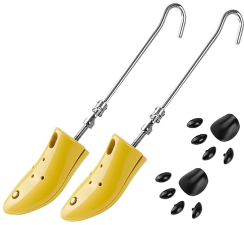 PithCogent Barella per stivali con manico in metallo 1 paio Barella per scarpe meccanica in PET con chip di supporto staccabile per uomo e donna