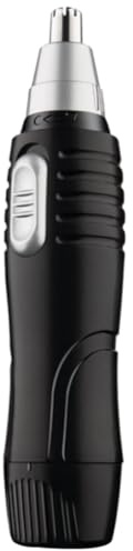 BELLIFFY Recortador de Vello Nasal Eléctrico Acero y Plástico Fácil de Limpiar Cabezal Redondo para Hombre y Mujer Adecuado para Uso en Casa
