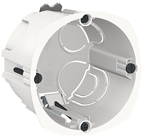 Schneider Electric - Multifix - boîte d'encastrement - Ø 67mm - prof 50mm - 1 poste - IMT35915