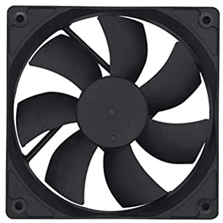 12025 Fan Strong Quiet Computer Case Fan 12V DC Cooling Fan 120mm 2Pin 2.54 Connector Fans Computer Case Cooling Cooler Fan for Computer Case 2 Pin Connector