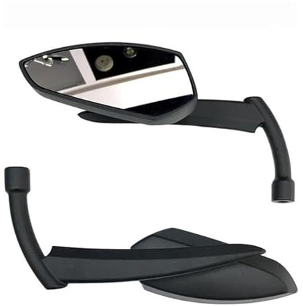 Motorrad Seitenspiegel Für CG&GM125 Spiegel Motorradzubehör Universalspiegel Rückansicht Seitenspiegel Endseitenspiegel Motorrad-Seitenspiegel