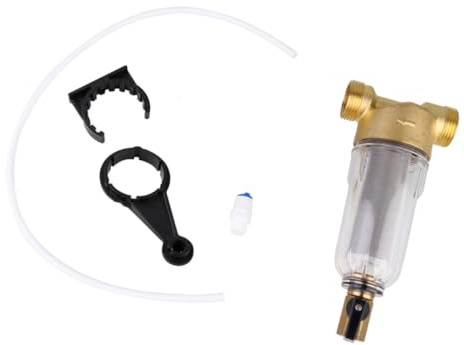 HANABASS Filtre à Eau pour Robinet Points Écran INOX Corrosion Préfiltre Lavable pour Protection Maison et Cuisine